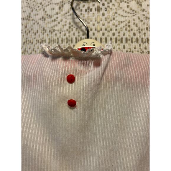 Vintage Sears 60’/70’s Infant Tennis blouse/Dress 18-24 months, Red,Wht & Blue - Picture 4 of 7